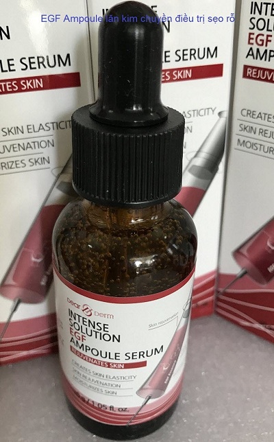 EGF chuyen dung lan kim Dr Pen dieu tri seo ro seo mun tre hoa da cang bong da Dew&Dew Han Quoc Y Khoa Kim Minh ban tai tp hochiminh