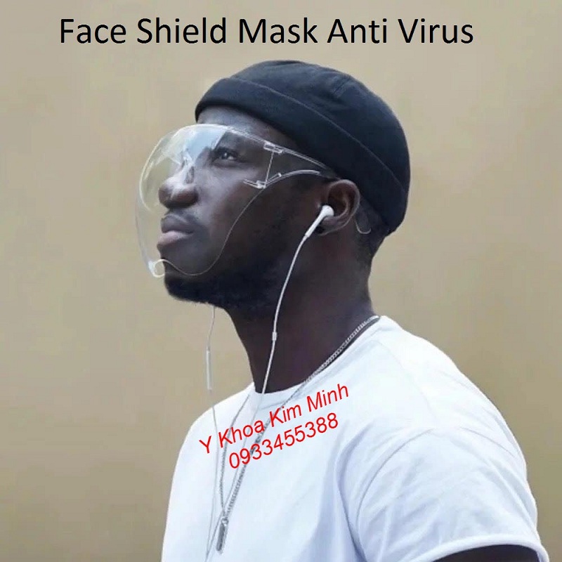 Kinh phòng chống virus bằng nhựa Face Shield Anti Virus