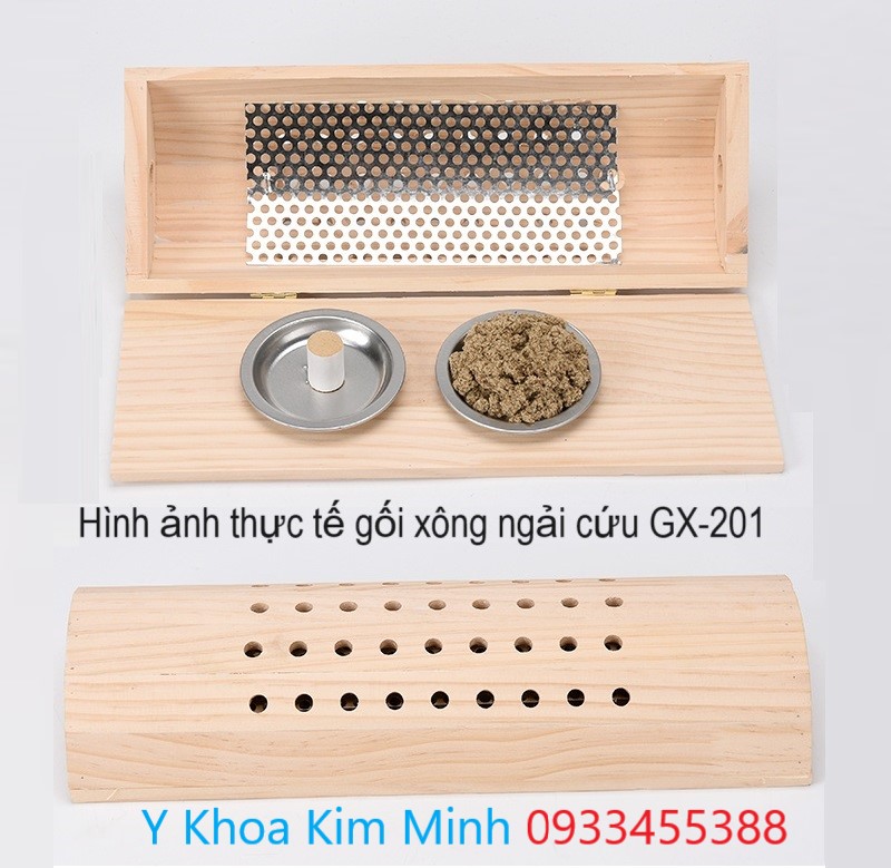 Hình ảnh gối xông nhang ngải cứu GX-201 bán ở Y Khoa Kim Minh