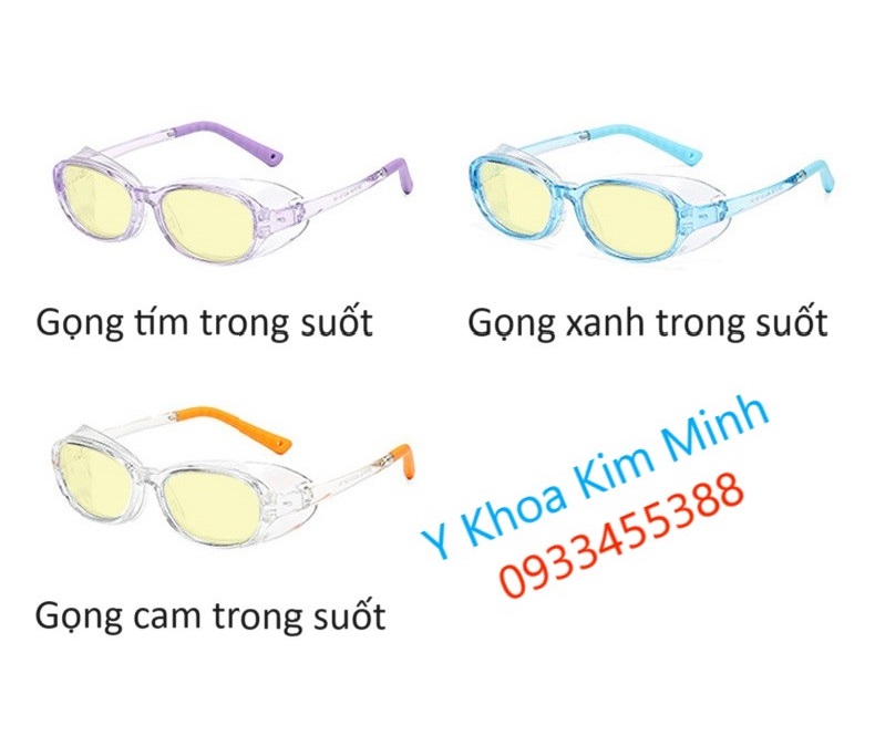 3 mẫu gọng kính tròng vàng dưỡng mắt sau phẫu thuật KPV-544