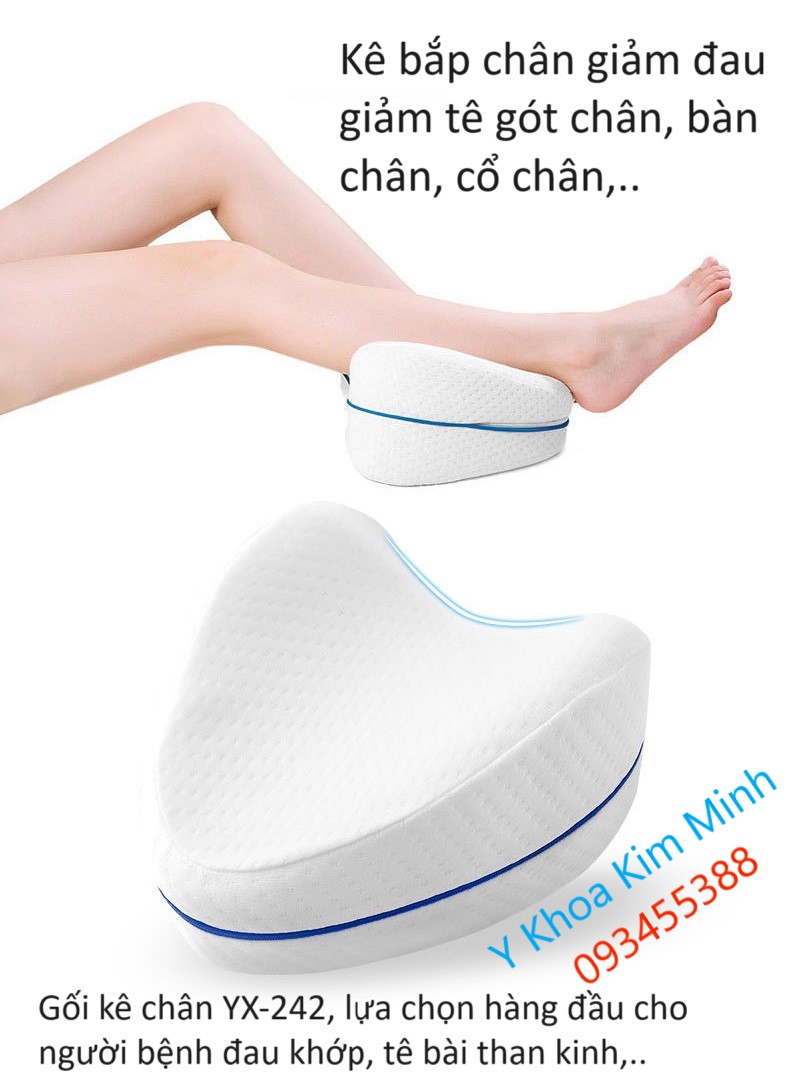 Đệm kê chân giảm đau khớp gối, bệnh viêm dây thần kinh tọa