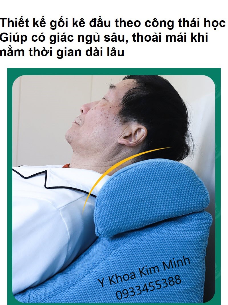 Gối tựa lưng rất thích hợp cho người bệnh tim