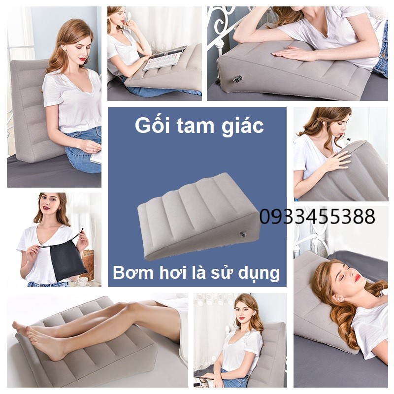 Gối tam giác hơi bán ở Tp.HCM