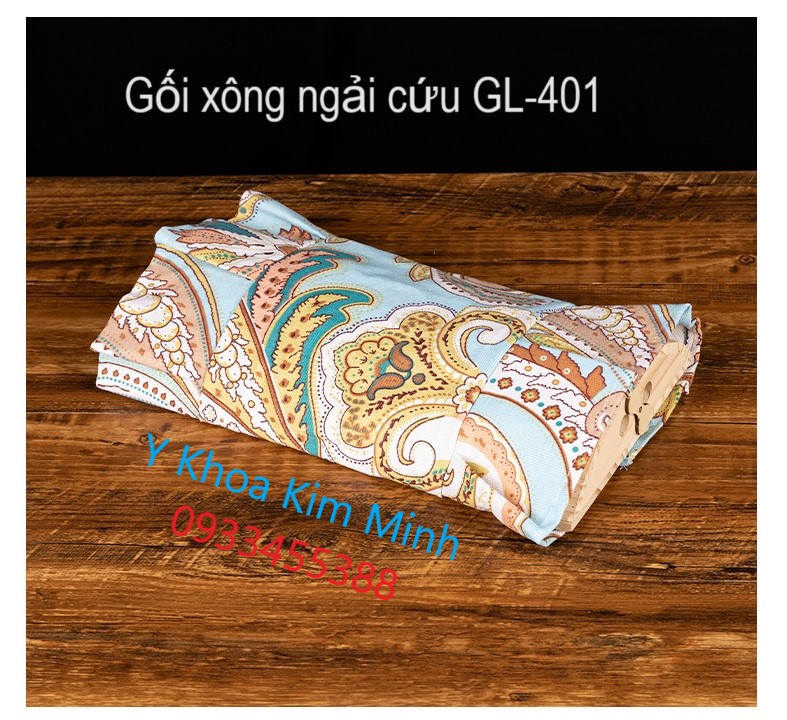 Gối xông ngải chữa trị đau cột sống lưng, thoát vị đĩa đệm L3, L4, L5