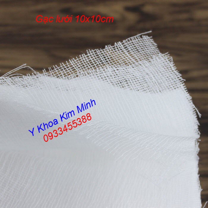 Gạc lưới 10x10cm, hộp 100 miếng Gạc lưới y tế 10x10cm hộp 100 miếng bán ở đâu?