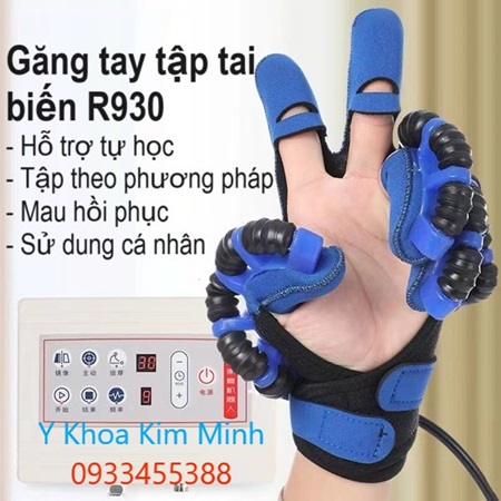 Găng tay robot tập luyện mạnh tay người bệnh bị tai biến đột quỵ