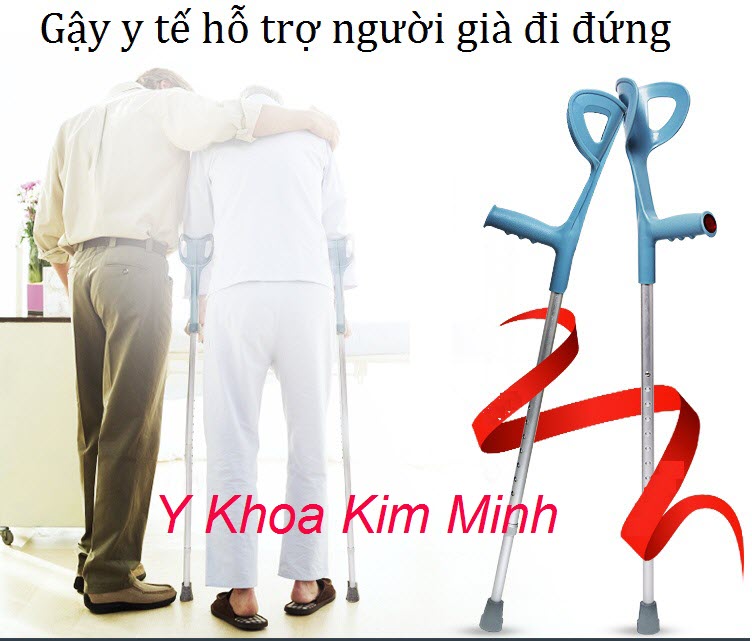 Gậy y tế GY-09 dùng cho người già người bệnh di chuyển