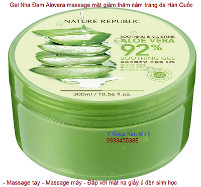 Kem tay te bao chet va serum tinh chat cham soc da di voi may tay te bao chet chay duong chat HB-101A - Y khoa Kim Minh 0933455388