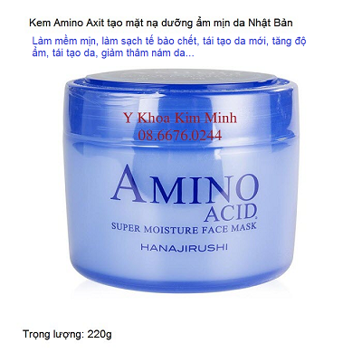 Gel Amino Axit Hanajirushi Nhật chuyên làm sạch và điều trị giảm thâm nám da - Y Khoa Kim Minh 0933455388