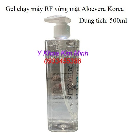 Gel Aloevera chạy máy RF giảm sưng giảm tổn thương - Y khoa Kim Minh