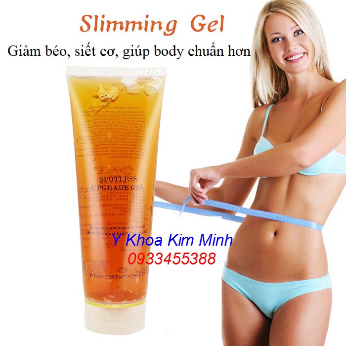 Kem chạy máy giảm béo RF, gel siết cơ giảm mỡ body - Y Khoa Kim Minh