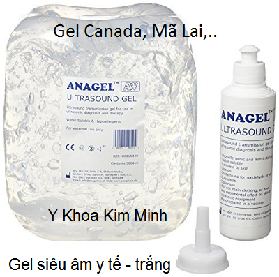 Gel siêu âm chạy máy giảm béo RF, gel canada, gel mã lai bán giá sỉ tại Y Khoa Kim Minh