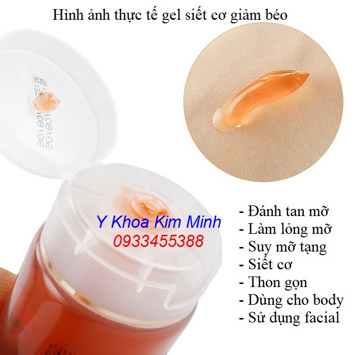 Dùng gel siết cơ chạy máy giảm béo RF an toàn hơn, hiệu quả hơn - Y Khoa Kim Minh