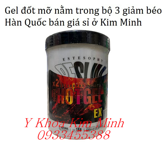Gel phá mỡ giảm béo body sử dụng cho spa thẩm mỹ viện