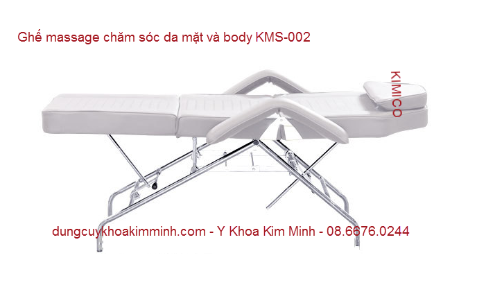 Ghe massage cham soc da mat va tham my Spa KMS-002 Y Khoa Kim Minh