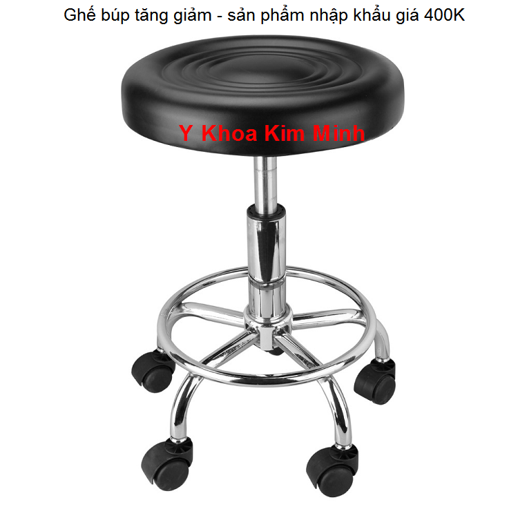 Ghe bup inox co tang giam, hang nhap khau ban tai Y Khoa Kim Minh