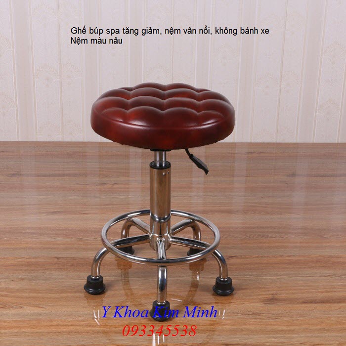 Ghe bup tang giam nem van noi vai simili mau nau - Y Khoa Kim Minh