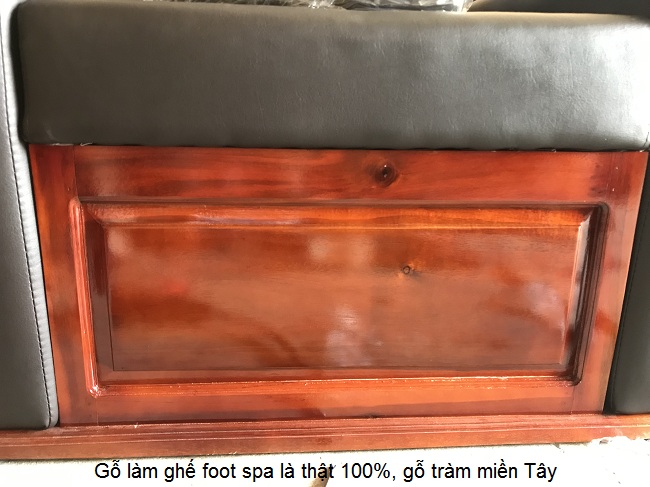 Ghế foot làm từ gỗ tràm miền tây bảo hành 3 năm - Y Khoa Kim Minh 0933455388