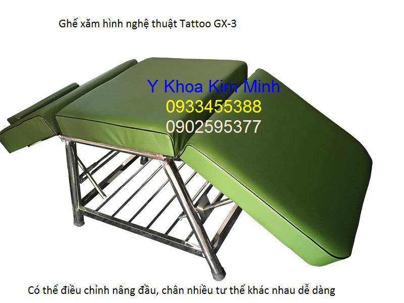 Ghe xam, giuong ke massage spa tham my cung cap san xuat tai Y Khoa Kim Minh