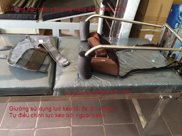 Giường k&eacute;o cột sống điện KMK021 Y Khoa Kim Minh