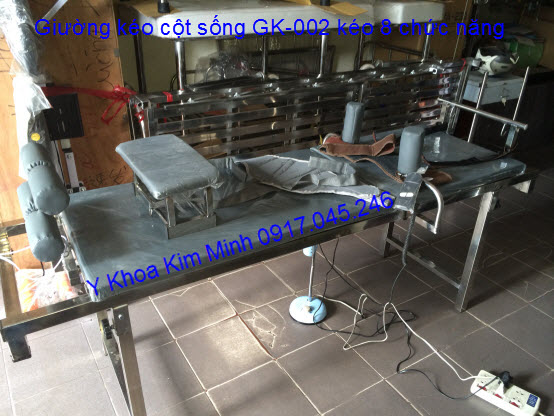 giuong keo dan cot song lung co GK-002 bằng điện
