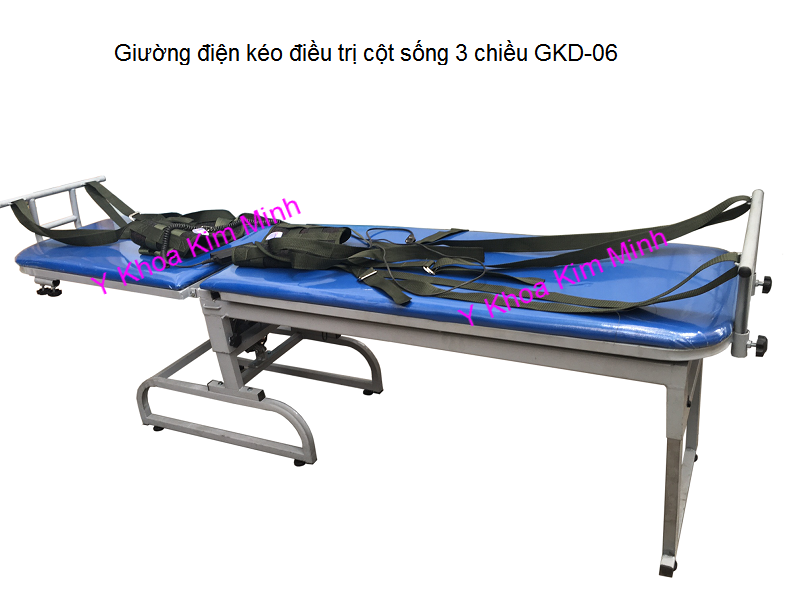 Giuong dien keo dan cot song lung 3 chieu GKD-06 Y Khoa Kim Minh