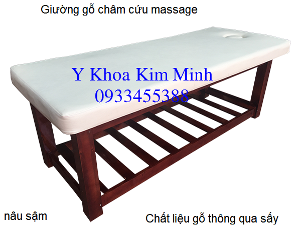 Giuong go masasage cham cuu ban tai dia chi cong ty Y khoa Kim Minh