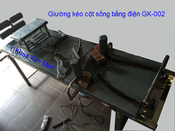 Giường kéo cột sống bằng điện GK-002