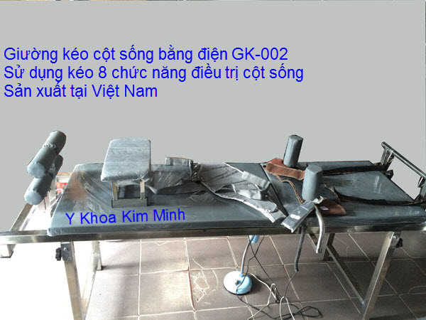 Giường kéo cột sống bằng điện GK-002