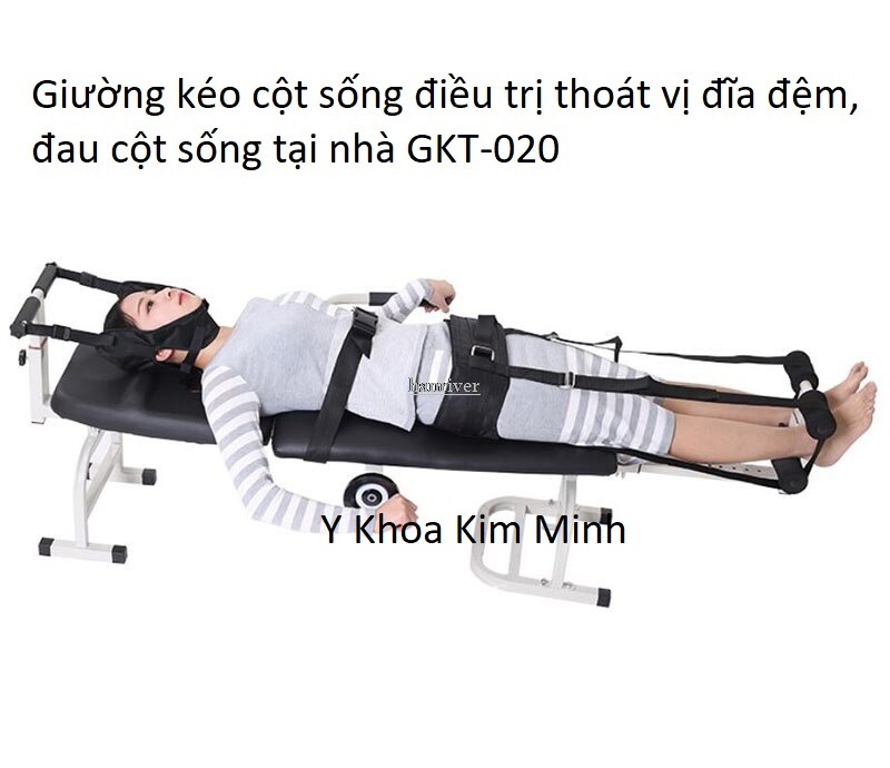 Giường kéo điều trị đau cột sống, thoát vị đĩa đệm, đau thần kinh tọa tại nhà - Y Khoa Kim Minh Giường kéo trị đau cột sống, điều trị bệnh thoát vị đĩa đệm, bệnh thần kinh tọa tại nhà - Y Khoa Kim Minh