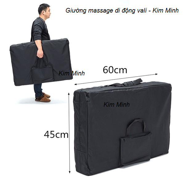 Giuong massage di dong dang xach tay vali Y Khoa Kim Minh nhap khau truc tiep