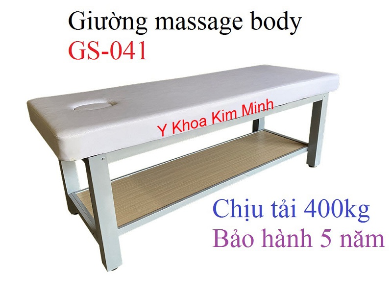 Giường masage GS-041 dùng cho dịch vụ xông hơi - Y Khoa Kim Minh