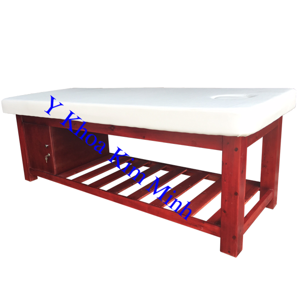 Giuong massage go thong co hoc tu Y Khoa Kim Minh