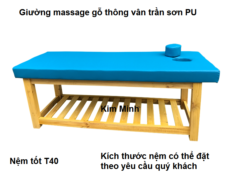 Giuong mat xa go thong van tran son PU nem tot ban tai Y Khoa Kim Minh