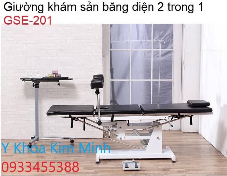 Giường khám sản khoa, bàn khám phụ khoa bán ở Tp.HCM
