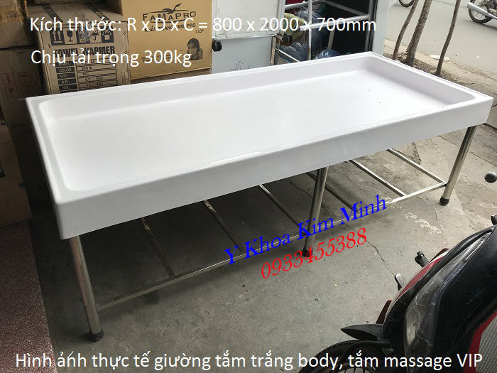 Giường massage tắm trắng body, giường massage tắm VIP cho spa thẩm mỹ viện, dịch vụ xông hơi - Y Khoa Kim Minh Giường tắm trắng body, giường massage VIP, sản xuất cung cấp giá sỉ tại Tp Hồ Chí Minh - Y Khoa Kim Minh