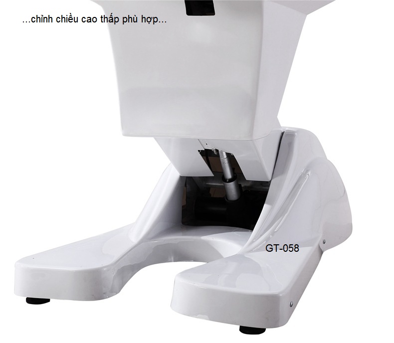 Giường thẩm mỹ chỉnh điện GT-058 Giường thẩm mỹ chỉnh điện 3 khúc cho spa GT-058 - Y Khoa Kim Minh 0933455388