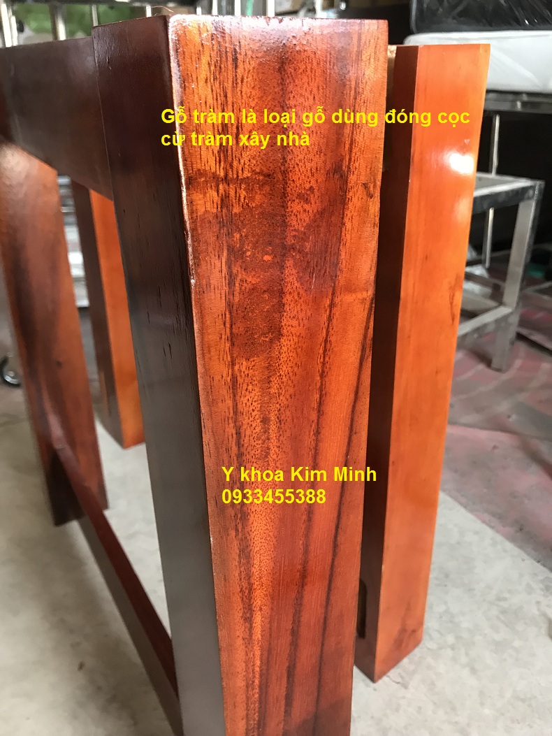 Giuong go tram chuyen dung ch tham my vien spa Kim Minh 0933455388