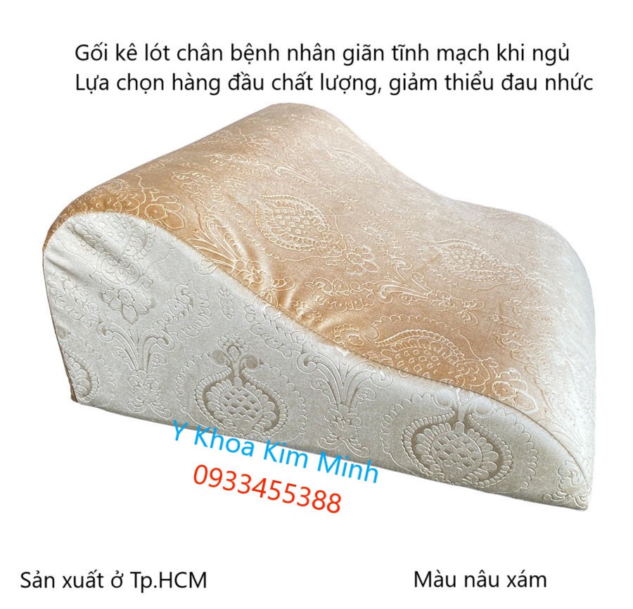 Công dụng của gối kê chân cho bệnh nhân bị giãn tĩnh mạch chân khi ngủ