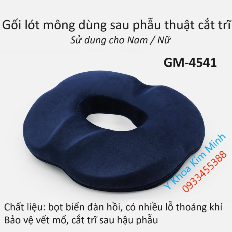 Gối lót mông sau phẫu thuật cắt trĩ ngồi dùng cho Nam Nữ GM-4541