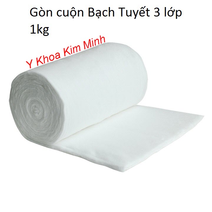 Gòn y tế 1kg dạng cuộn của Bạch Tuyết