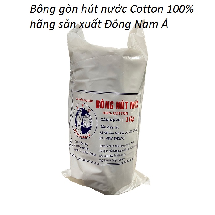 Gòn kg y tế dạng cuộn Đông Nam Á giá rẻ