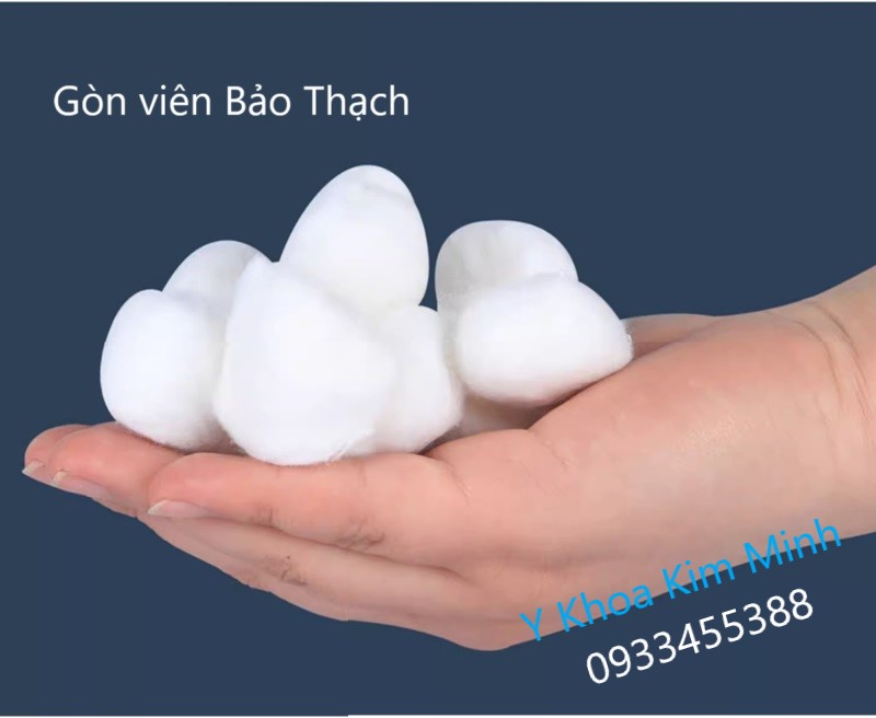 Bán bông gòn viên tiệt trùng Bảo Thạch, Bạch Tuyết, Đông Pha ở Tp.HCM
