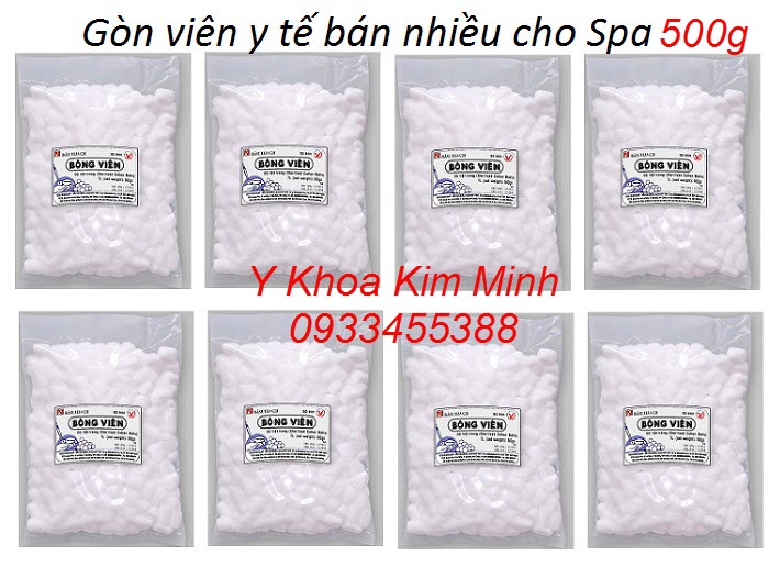 Gòn viên y tế Bảo Thạch bán tại Y Khoa Kim Minh được các spa thẩm mỹ viện sử dụng rất nhiều