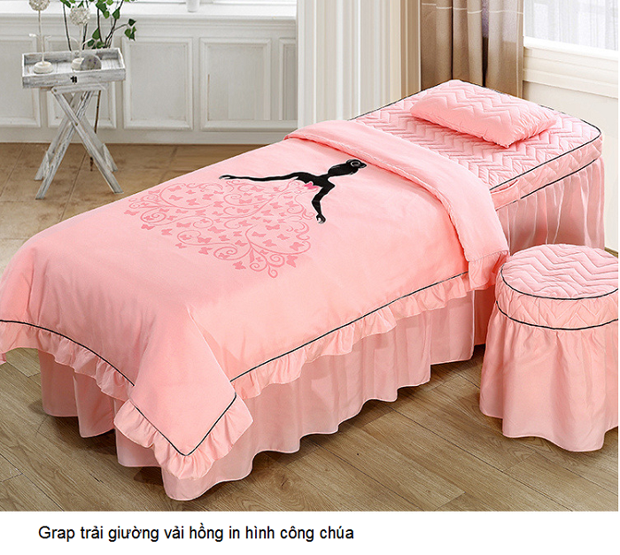 Grap trai giuong vai hong in hoa van cong chua - Y khoa Kim Minh