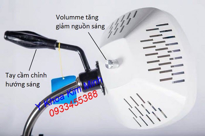 Hướng dẫn sử dụng đèn tiểu phẫu ánh sáng lạnh 8 bóng Led - Y khoa Kim Minh