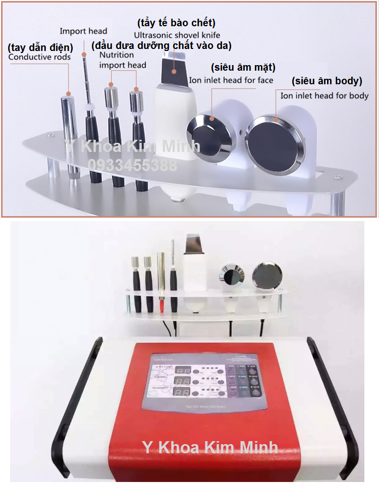 HDSD May cham soc da da nang cao cap Han Quoc Y Khoa Kim Minh 0933455388