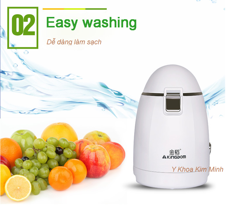 HDSD may lam mat nat trai cay tuoi KD168 Y Khoa Kim Minh