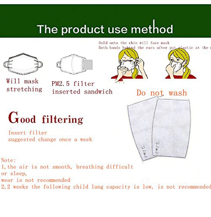 Hướng dẫn cách sử dụng miếng lọc 5 lớp thay thế cho khẩu trang vải KN95 tái sử dụng