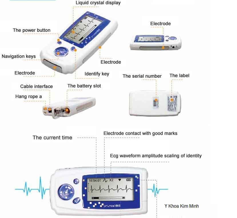 May do kiem tra tim mach huyet ap Prince-180A